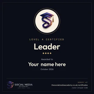 The Level 4 Leader badge